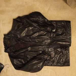 Men's Arcadia leather coat